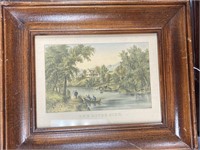 The Riverside Print by Currier & Ives