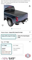 New (1 set) Gator EFX Hard Tri-Fold Truck Bed