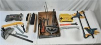 Clamps, biskit system, pipe wrench,