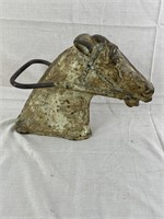 Antique Cast Iron Carousel Horse's Head