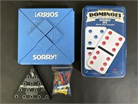 Dominoes, Sorry and Conqueror Travel Games