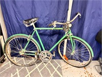 Vintage John Deere Green 3-Speed Bicycle