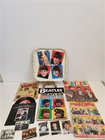 Beatles Memorabilia- Rare Tray, Collector Cards,