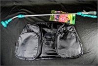 NEW GARDEN HOSE ATTACHMENT & DUFFLE BAG