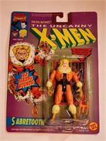 VINTAGE TOY BIZ XMEN SABRETOOTH SELF HEALING WOUND