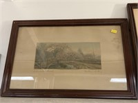 Wallace Nutting "A Berkshire Brook" Print