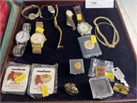 Wristwatches with Collector Pins