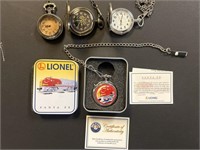 Collectible pocket watches, Lionel, the three