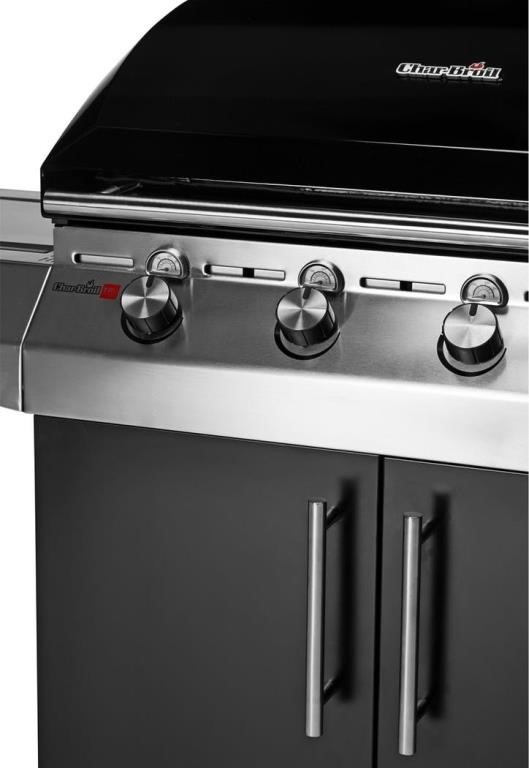 CharBroil gasgrill 4+1 Sort Campen Auktioner A/S