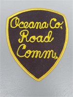 F1) Vintage Oceana County Road Commission Patch