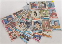 45 1974 OPC Hockey Cards