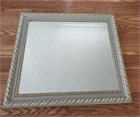 Silver-toned Wall Mirror