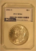 1885-O PCI MS 64 Morgan Dollar