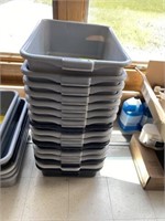 16- Plastic Tubs Serving/ Cleaning
