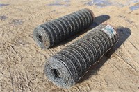 (2) Rolls V-Mesh Fencing, Each Approx 58"x165FT, 1