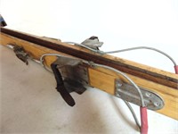 Cool Old Skiis with Wood Braces