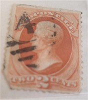 1870 - 1888 2 Cent Jackson US Postage Stamp