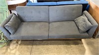 ADJUSTABLE GREY FUTON SOFA