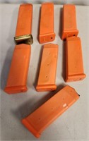 P - LOT OF 7 AMMO MAGS (Q61)