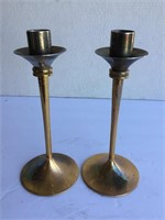 Vintage Signed Candlesticks