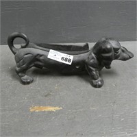 Cast Iron Dachshund Boot Scrapper