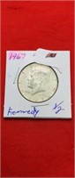 1967 40% Kennedy Half Dollar