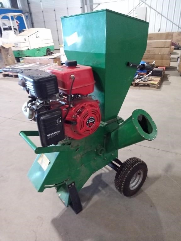 Portable Gas Wood Chipper