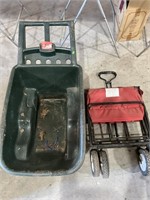 Rubber Maid Lawn Cart, Fold Up Cart