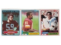 1981 Topps Football No 194 Art Monk RC & Others