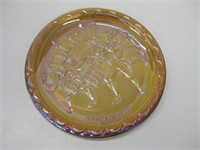 Spirit Of '76 Carnival Glass Plate - 8"