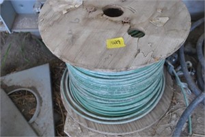 large spool of green essex 6awg thhn