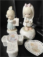 Precious Moments 4-Piece Blonde Girl Set