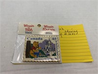 Winnie the Pooh Magnet Canada Stamp #1621