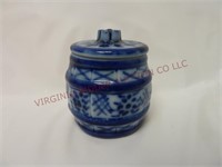Porcelana M Siao Condiment / Spice Jar ~ 3" tall