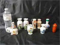 Vintage Miniature Vases ~ Lot of 9