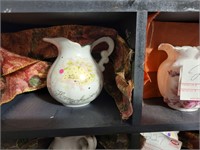 Row of 3 Vintage Teapots