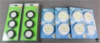 Zoom & Commercial Electric Puck Lights / NIP