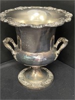 Poole plated trophy champagne ice bucket,