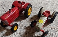 2 Diecast Tractors