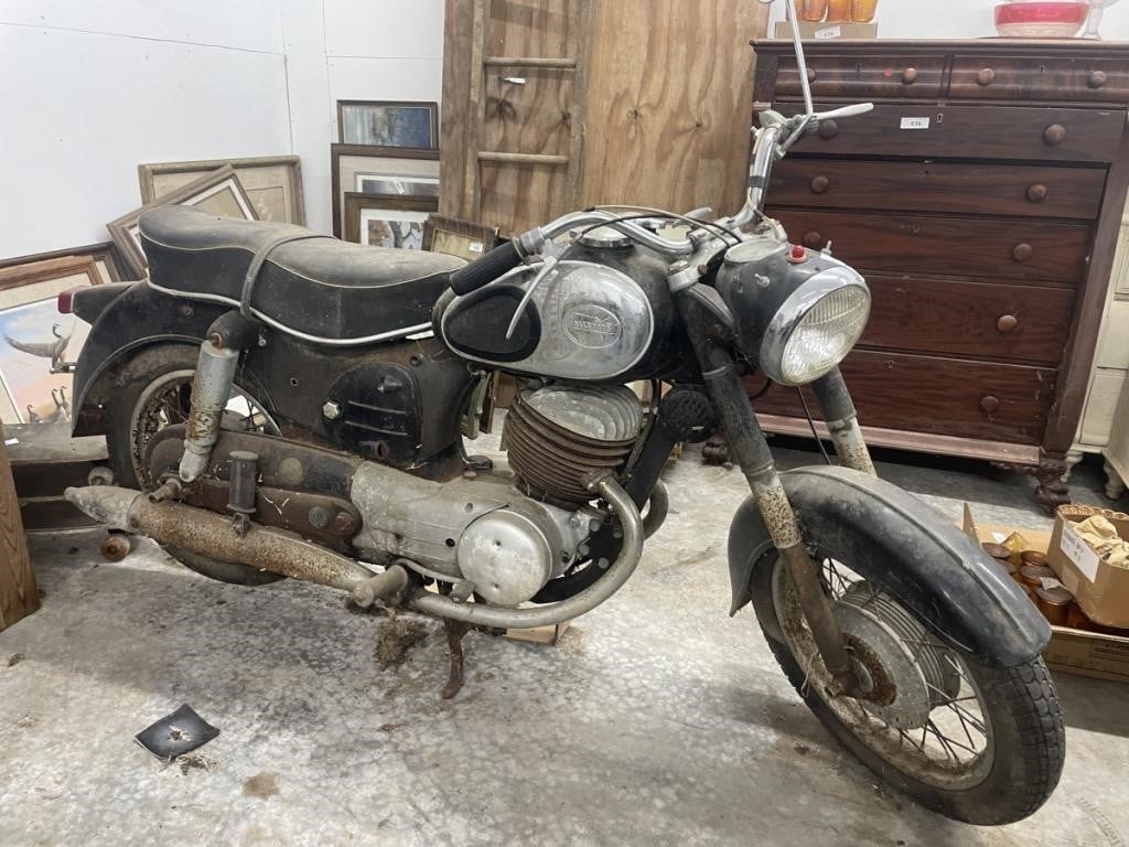 VINTATE ALLSTATE MOTORCYCLE - RARE BARN FIND