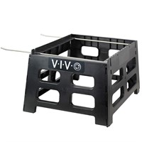 VIVO Black Plastic Beehive Stand, Beekeeping Hive
