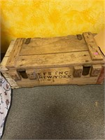 Wooden Ammo Box