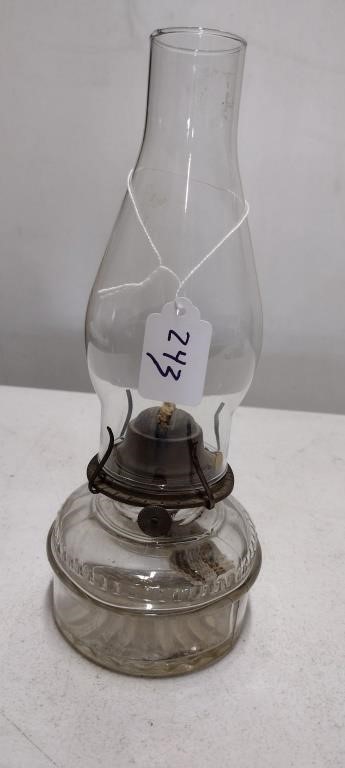 Vintage P & A Mfg. Co. Oil Lamp-Waterbury Conn.