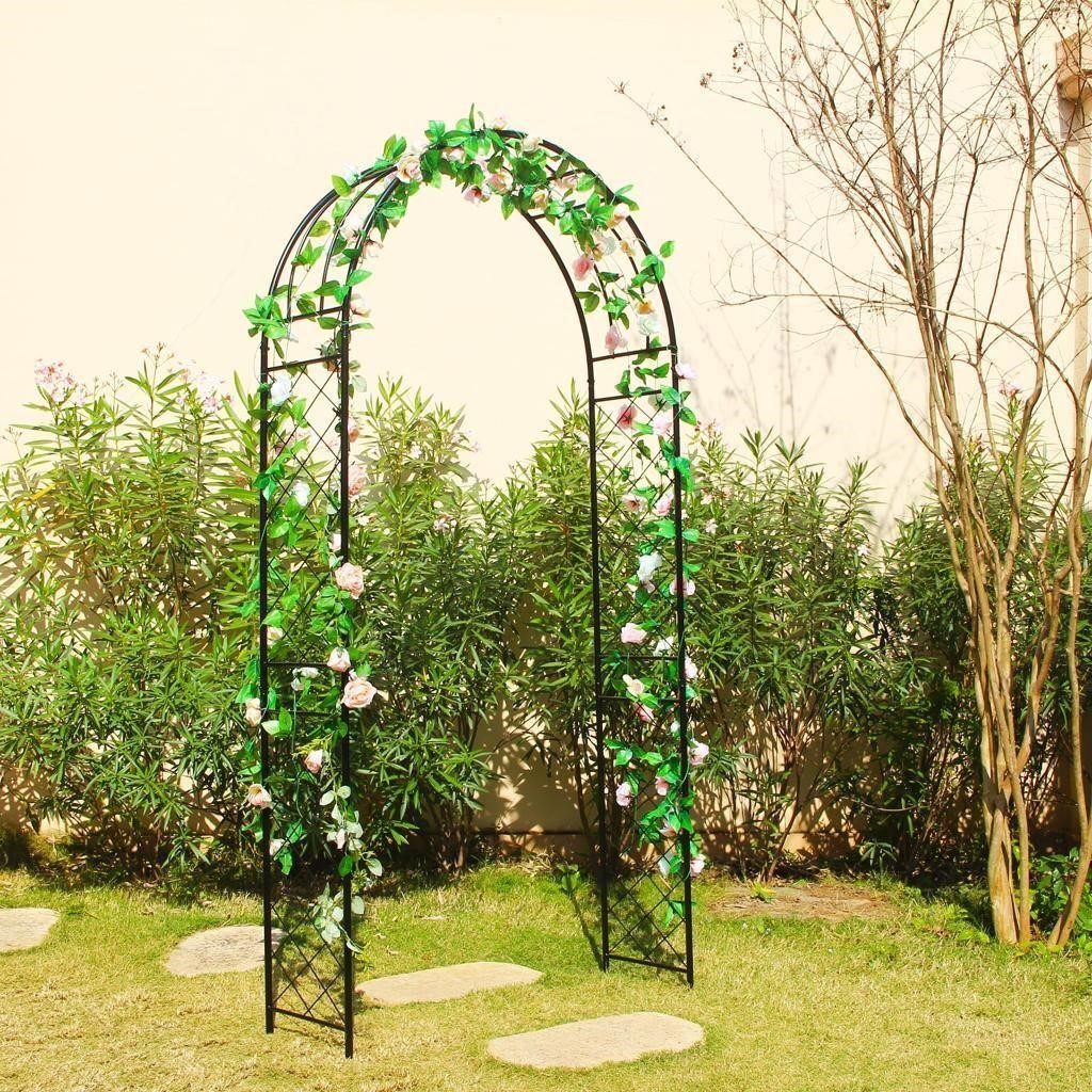 Metal Garden Arch Elegant  Sturdy Garden Arbors