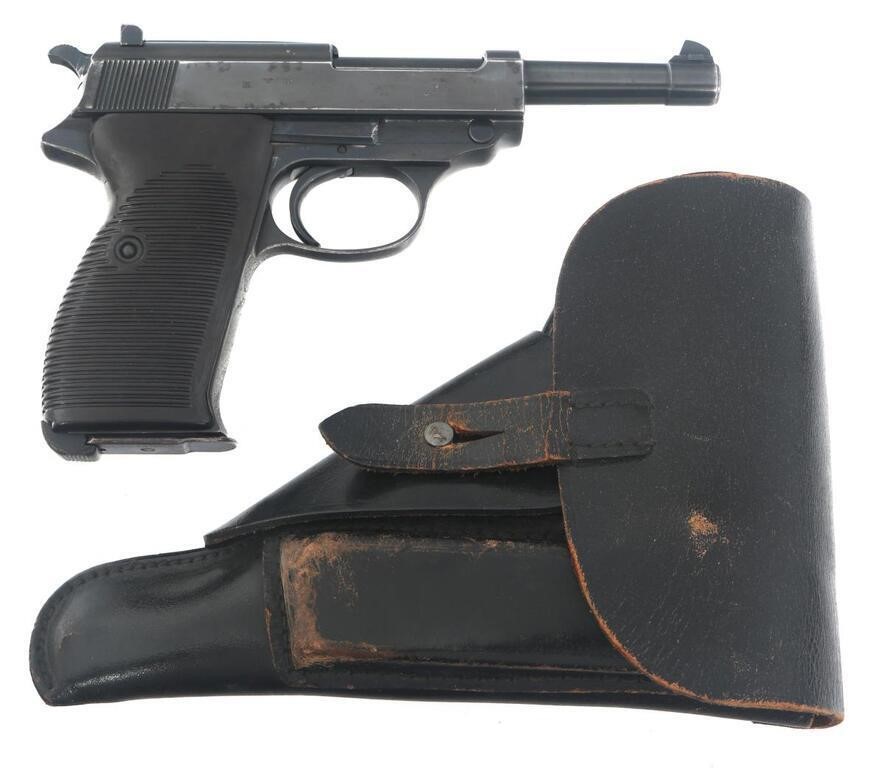 WWII GERMAN WALTHER MODEL P38 9mm CALIBER PISTOL