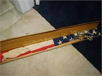 50 Star US Flag w/original box 34" x 52"