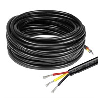 NEW $32 32.8FT 18Guage 3 Conductor Electrical Wire