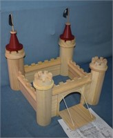 Child's Wooden Take Apart Castle