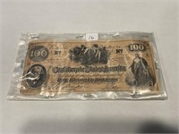 Facsmile Confederate $100 Richmond
