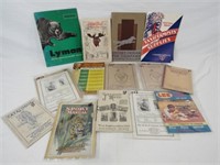 GENEROUS LOT OF ADVERTISING BOOKLETS: